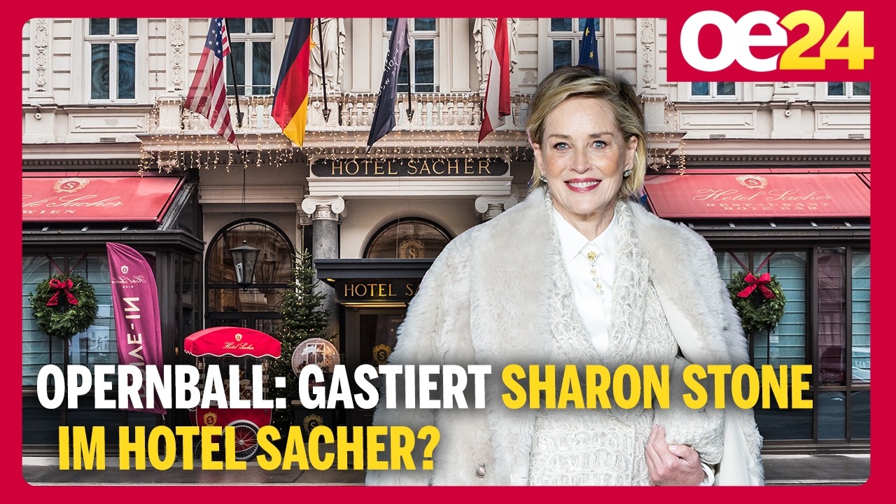 Opernball: Gastiert Sharon Stone im Hotel Sacher?
