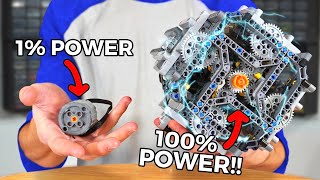 I Made The World's STRONGEST LEGO L-Motor!!