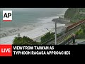 LIVE: View from Taiwan as Typhoon Ragasa brings rain