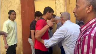 طلاب الثانوية العامة 2025 لحظة دخولهم امتحان الفيزياء والتاريخ صباح اليوم