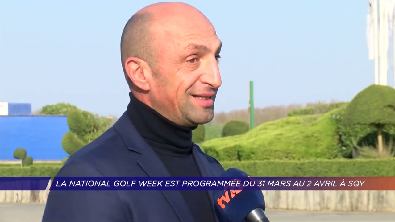 Yvelines | La « National Golf week » est programmée du 31 mars au 2 avril à SQY
