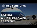 LIVE: US Senate committee hears testimony from Boeing whistleblower on safety culture report