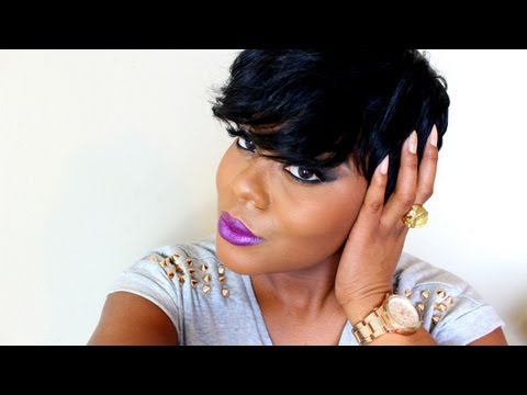 Black Woman Srt Hair Style - Keyshia Cole inspired (Quick Weave ...