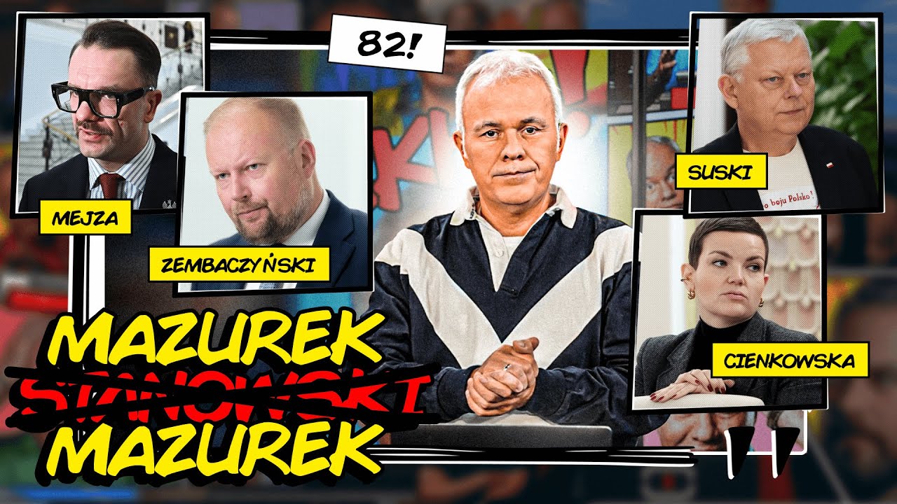 MAZUREK & STANOWSKI #82: GWIAZDA ZEMBACZYŃSKIEGO, DEBILE SUSKIEGO, ŚPIEWY MEJZY I KAPŁANKI TVP