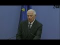 LIVE: EU foreign policy chief and Palestinian Prime Minister hold a joint news conference  - 32:22 min - News - Video
