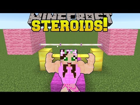 Minecraft: STEROIDS!! (PILLS THAT GIVE YOU POWERS!) Mod 