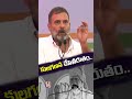 Rahul Gandhi Comments On Modi Over Caste Issue | V6 Shorts
