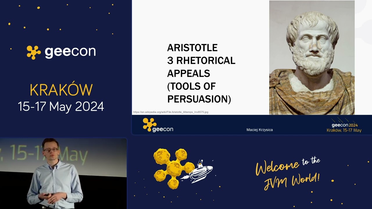 GeeCON 2024: Maciej Krzysica - 5 tips to aid  you communicate with the business world