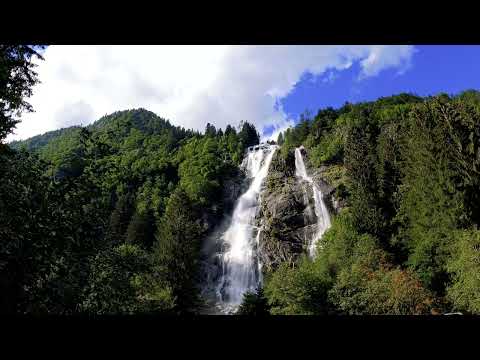 30 minute relaxing waterfall for relaxation, sleeping, meditation music and yoga