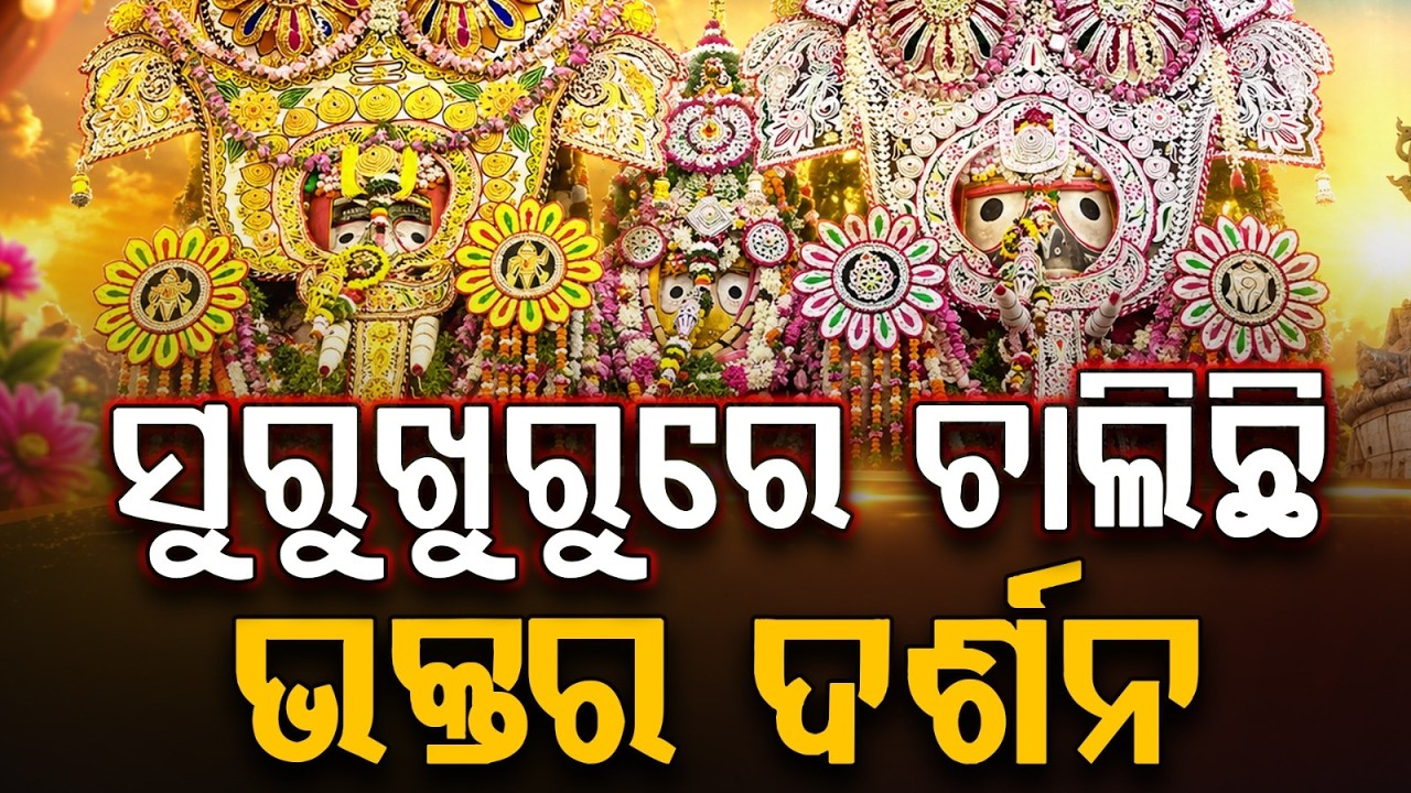 ଚାଲିଛି ଭକ୍ତର ଦର୍ଶନ | Lord Jagannath Gajanan Besha Darshan | Snana Yatra 2026 | Lord Jagannath