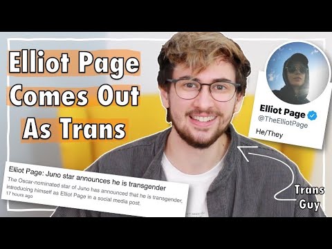 Elliot Page Comes Out as Transgender