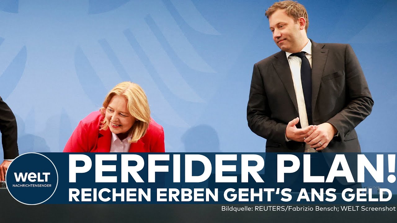 STEUERN IN DEUTSCHLAND: Für reiche Erben wird es ernst! Das ist der Plan von SPD und Seeheimer Kreis