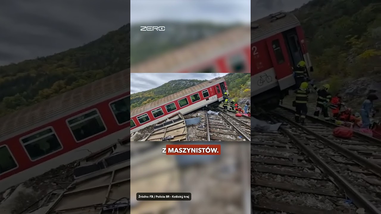 KATASTROFA KOLEJOWA. ZDERZYŁY SIĘ DWA POCIĄGI