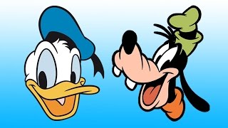 Ker Donald, Mickey, Pluto a Goofy