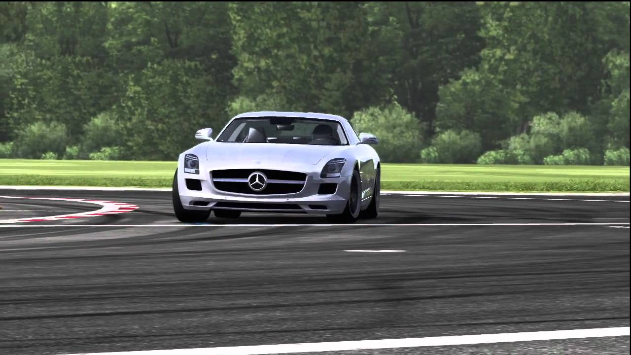 Mercedes sls amg top gear youtube #5