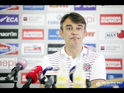 Burić after Lokomotiva vs. Hajduk