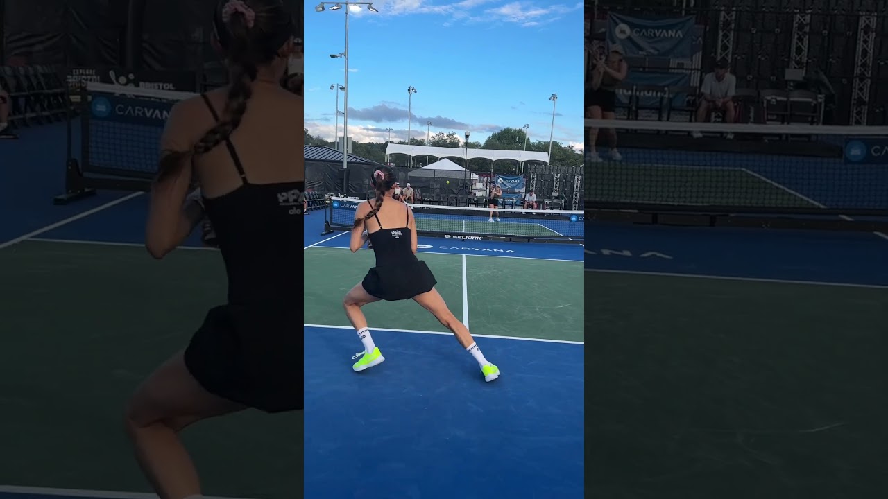 These pickleball players are insane athletes 😤