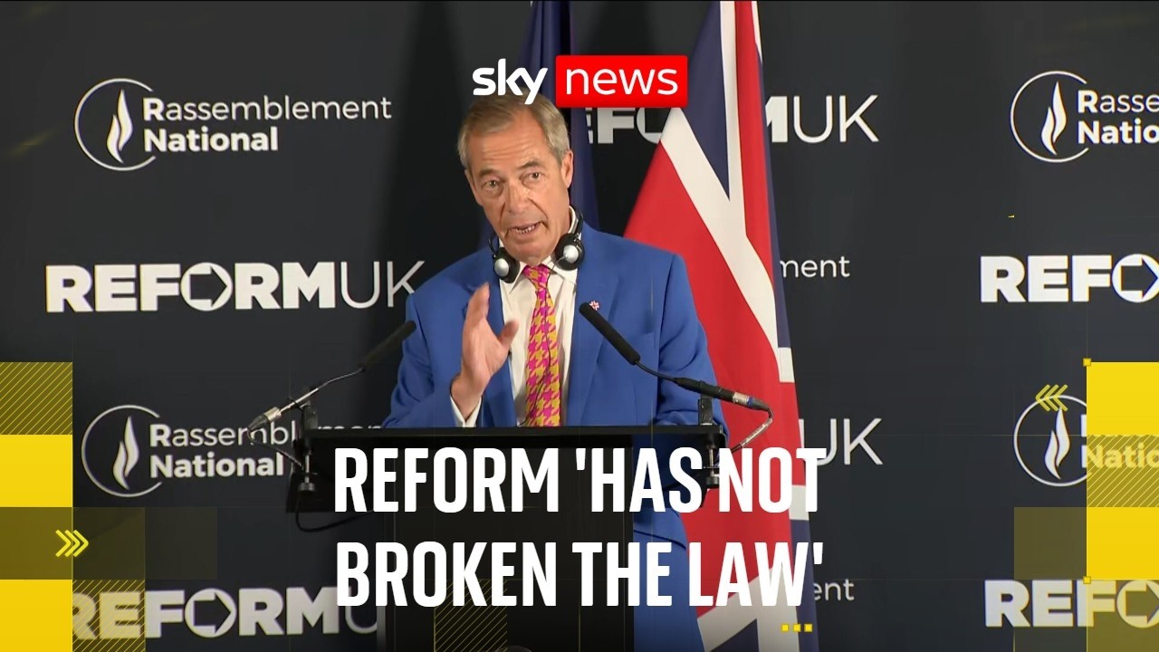 Farage dismisses foreign donations claims as 'loose pub talk'