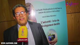 الجامعة رافعة للتنمية المستدامة عنوان الأسبوع الثقافي والعلمي بالكلية المتعددة الإختصاصات بأسفي