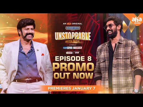 Unstoppable with NBK: Balakrishna with Rana- Fun filled promo Unstoppable with NBK: Balakrishna with Rana- Fun filled promo
