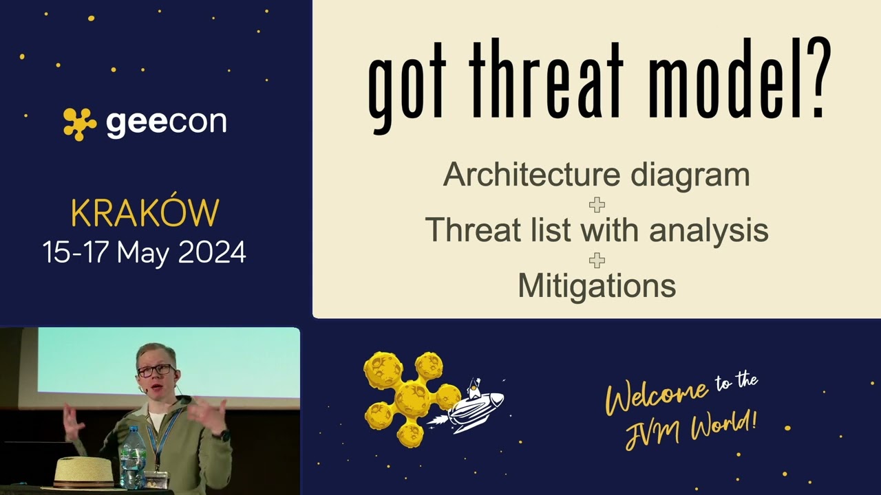 GeeCON 2024: Grzegorz Milka - You besides Can Do Threat Modeling
