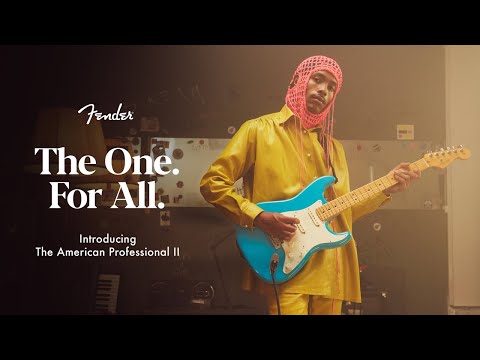 Fender® Debuts All-New American Professional II Series, The World's Most Played Electric Guitars And Basses,  With Unifying 'The One. For All.' Campaign