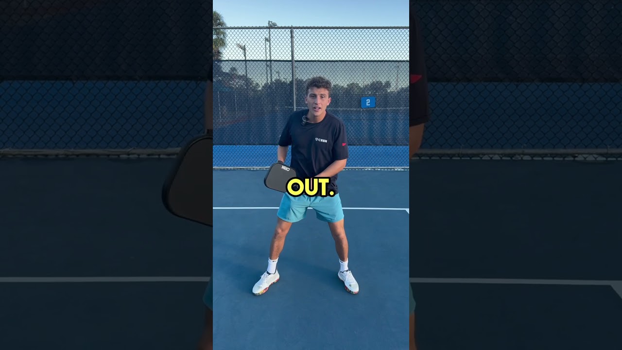 How to Hit a Reset In Pickleball! #pickleball #pickleballtips #shorts