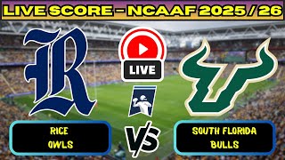 🔴 Rice Owls vs South Florida Bulls | NCAAF Football | Live Score Update Nov 29