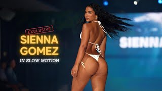 Sienna May Gomez in Slow Motion  Miami Swim Week | Model Video Video HD