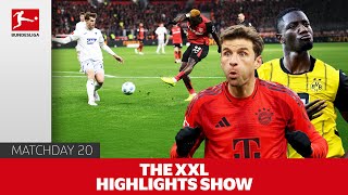 Bayern and B04 with big wins – BVB secures first win of the year | XXL Highlight Compilation — MD 20