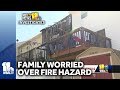 Family concerned for safety 2 years after fire next door