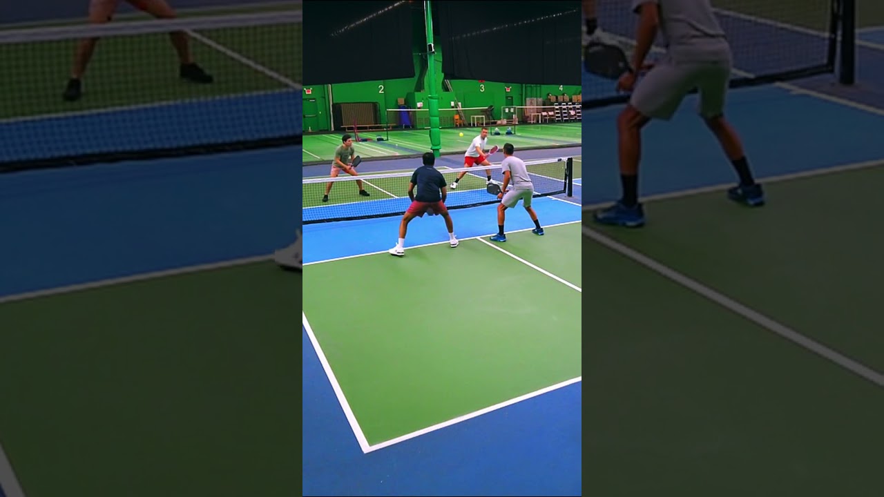 😈Let's Play Wide! #sporthighlights #pickleballhighlights #pickleball #sports #shorts