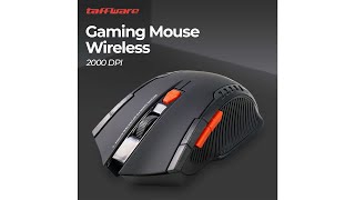 Pratinjau video produk Taffware Gaming Mouse Wireless 6D 2.4GHz 1600 DPI - W4