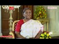 राष्ट्रपति मुर्मू को उनकी दादी ने क्या कहा था?  President Draupadi Murmu Interview | Smriti Irani  - 03:11 min - News - Video