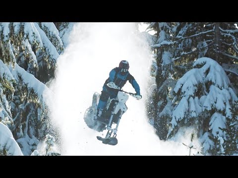 What to do when there is snow on your MTB trails.