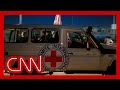 Cheers erupt as Red Cross convoy passes through Rafah crossing