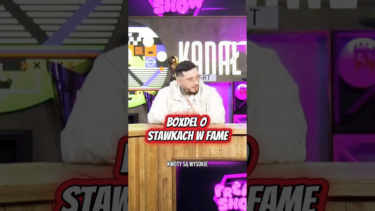 Boxdel o stawkach w fame. freak show #shorts