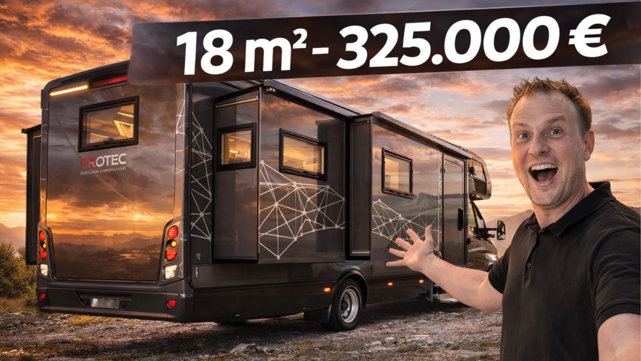 Luxus-Alkoven mit Slideouts: 18 m² auf unter 8 m – das ist kein Wohnmobil, das ist eine Wohnung!