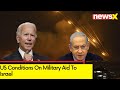 US Conditions On Military  Aid To Israel | Israel Hamas War | NewsX