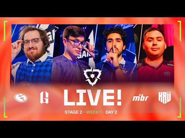 MIBR vs. KRU - VCT Americas Stage 2 - W1D2