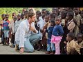 Gerard Butler in Liberia with Mary's Meals