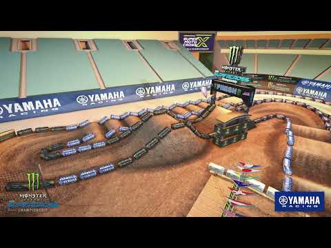Yamaha Animated Track Map - Anaheim 1 2025