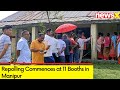 Repolling Commences at 11 Booths in Manipur |  2024 General Election | NewsX