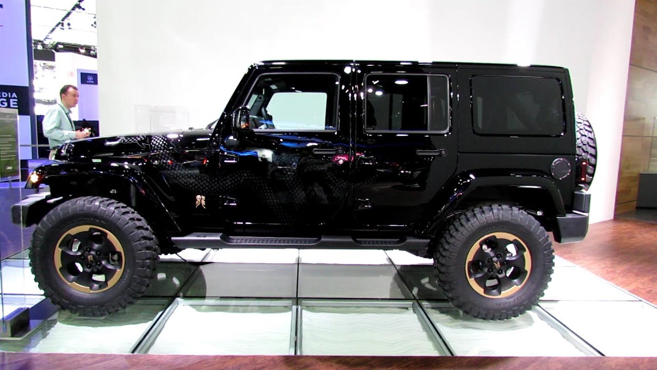 Detroit auto show jeep wrangler 2013 #5