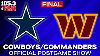 Cowboys vs Commanders Postgame Show