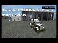 Peterbilt 388 white camo v1.0