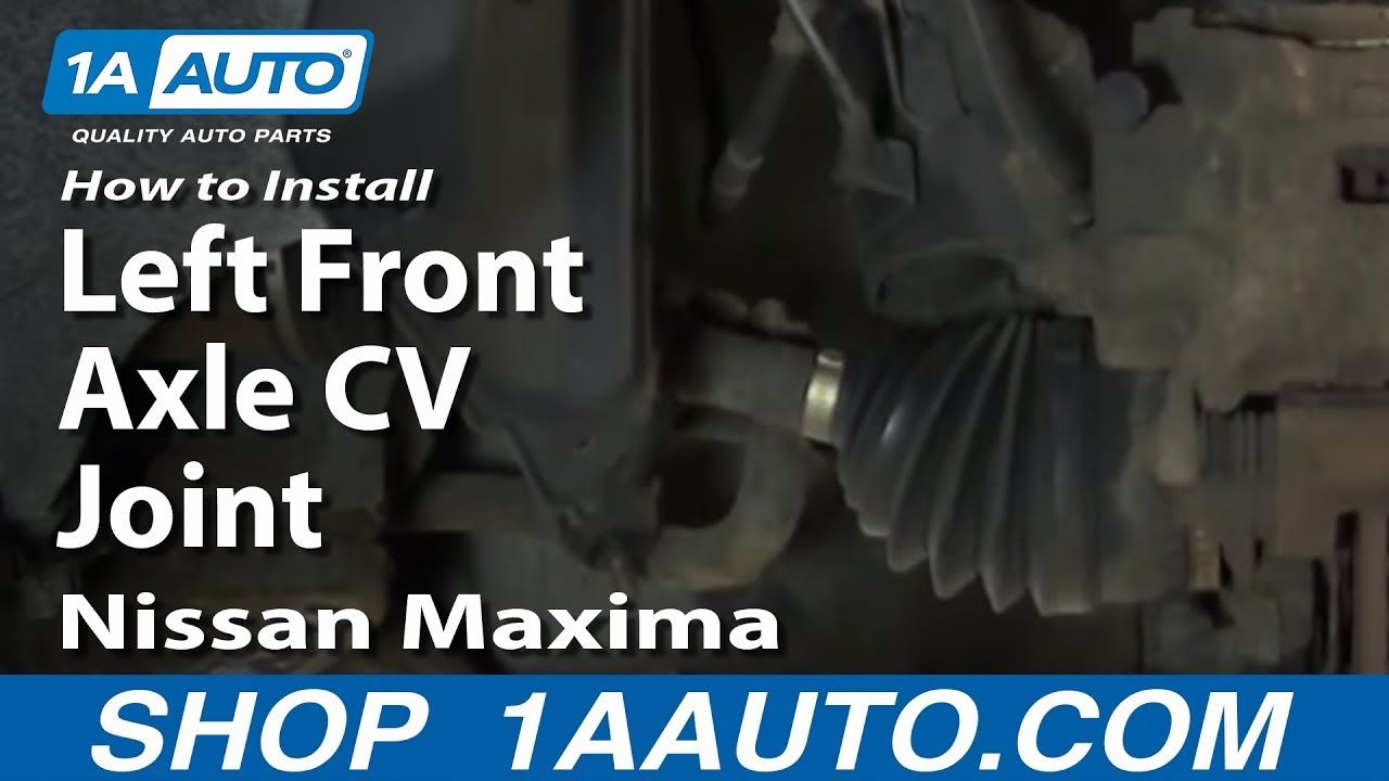 Replace cv joints nissan maxima #3