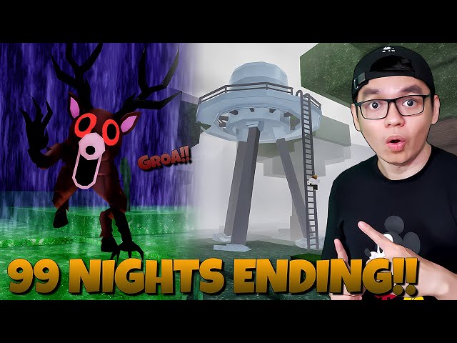 NGAMUK!! Mode Rusa LAPAR Sangat Berbahaya & ENDING Misterius 🦌💀🦌 | 99 Nights in the Forest Indonesia