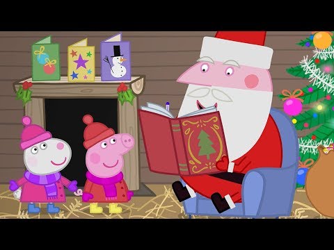 Peppa Pig English Episodes in 4K | Peppa meets Santa! Peppa Pig Official