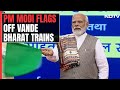 PM Modi In Gujarat I PM Modi Flags Off Vande Bharat Trains For 10 Different Routes From Ahmedabad